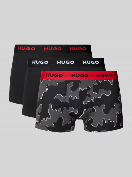 Hugo Bokserki 3 Szt. schwarz czarne