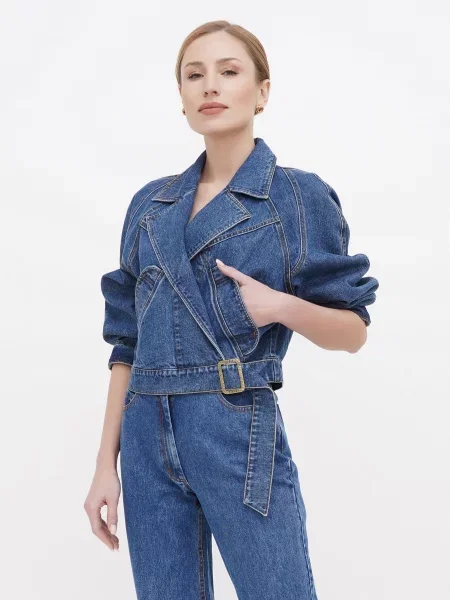 A.G.N.A Джинсова куртка блакитний