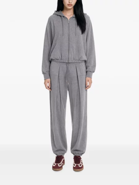 Pantaloni Sportmax alergare gri
