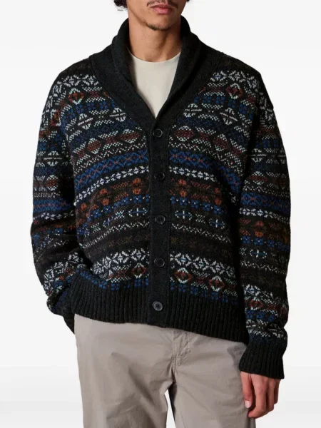 Gulerat cardigan Paul Smith albastru