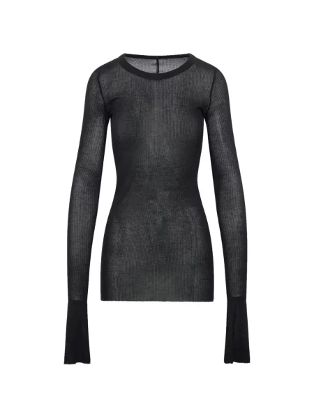 Lung tricou Rick Owens negru