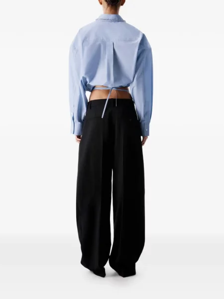 Pantaloni Alexander Wang negru