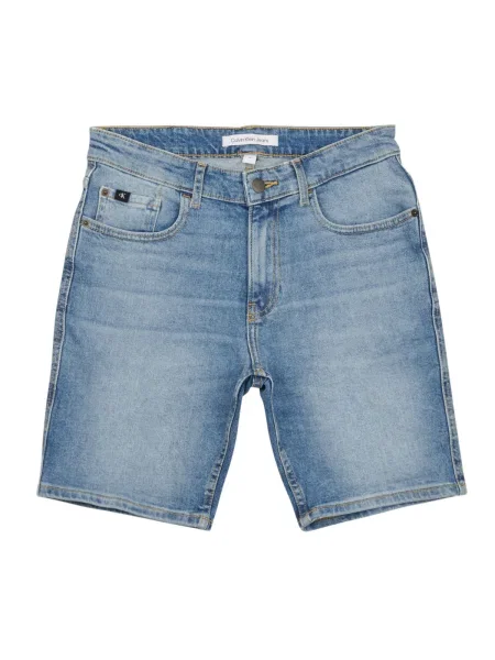 Pantaloni copii Calvin Klein Jeans albastru