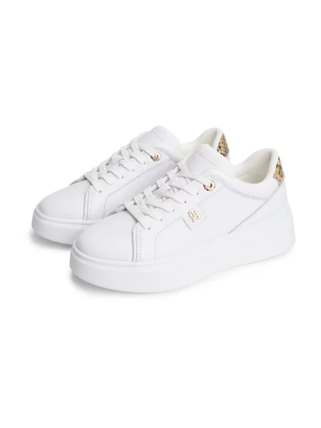 Sneakerși Tommy Hilfiger alb