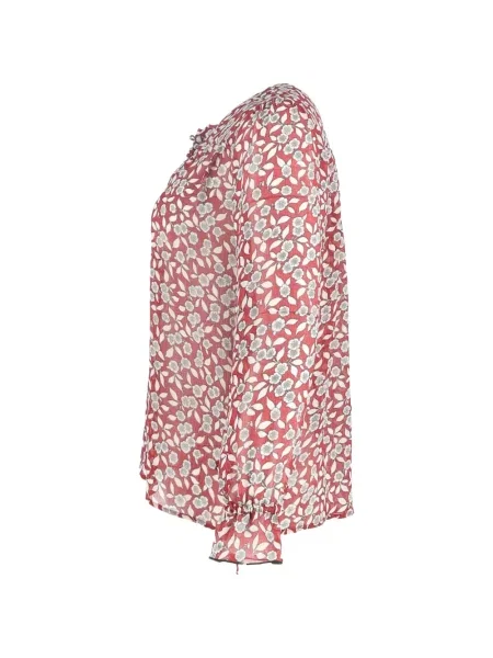 Bluză Ba&sh cu model floral cu imagine roșu
