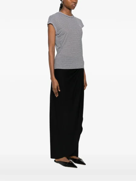 Tricou Tom Ford cu dungi alb