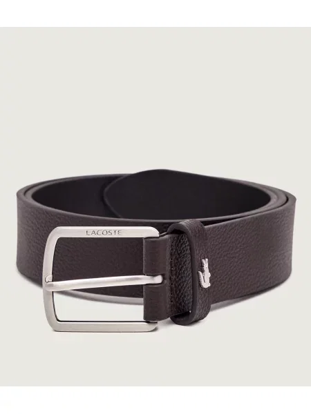 Lacoste Curea de piele maro
