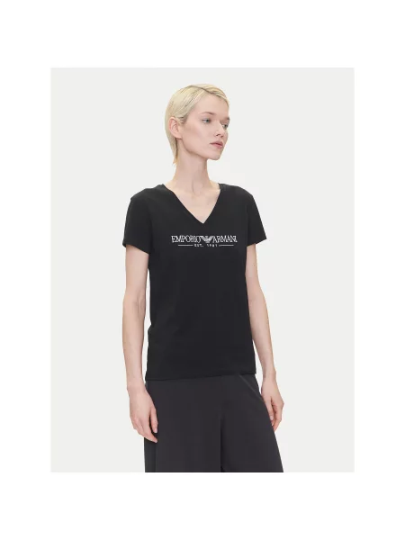 T-Shirt Emporio Armani Underwear μαύρο