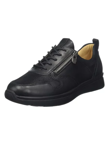Sneakersy Ganter skórzane czarne
