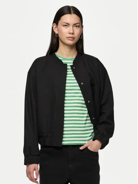 Pieces Geacă bomber Annie negru