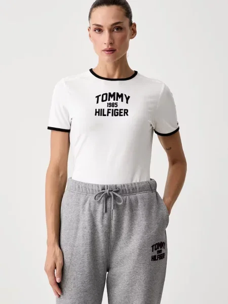 Tommy Hilfiger tricou pentru femei din cu alb