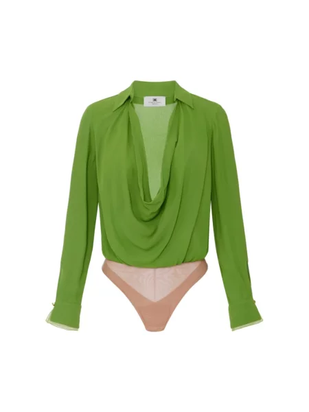 Koszulka Elisabetta Franchi zielona