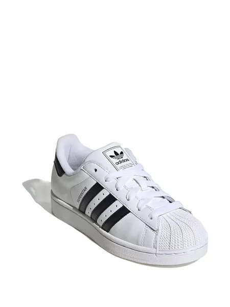 Sneakerși Adidas Superstar din piele alb