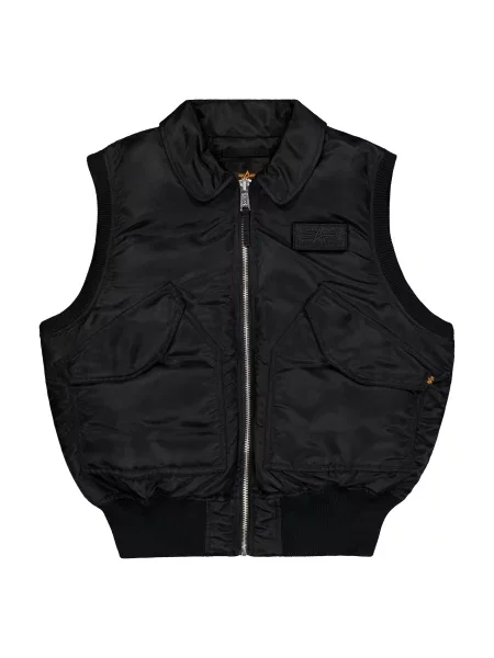ALPHA INDUSTRIES Γιλέκο μαύρο