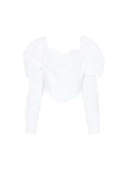 Bluzka Vivienne Westwood z gorsetem biała