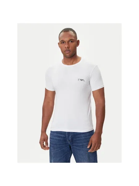 Emporio Armani Underwear 2 póló készlet Fitted Fit fehér