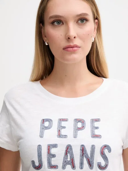 Футболка Pepe Jeans белая