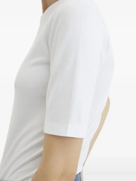 Tricou Rodebjer scurt alb