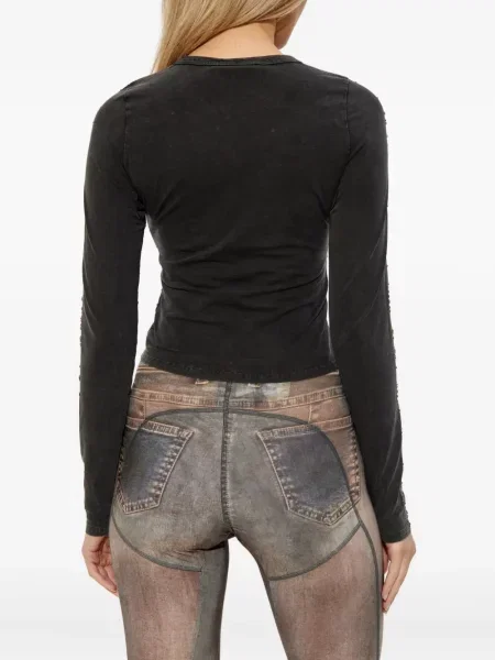 Top Knwls cu tepi negru