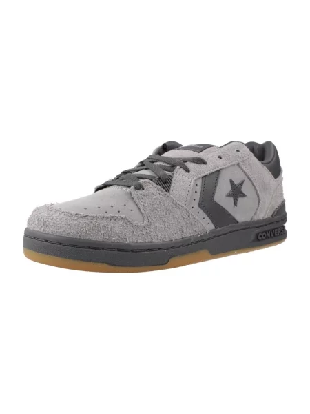 Pantofi Converse din piele de căprioară gri