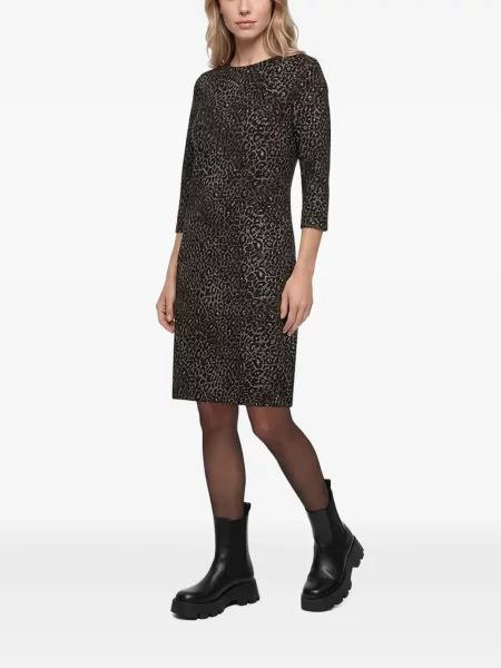Rochie mini Betty Barclay cu imagine cu model leopard negru