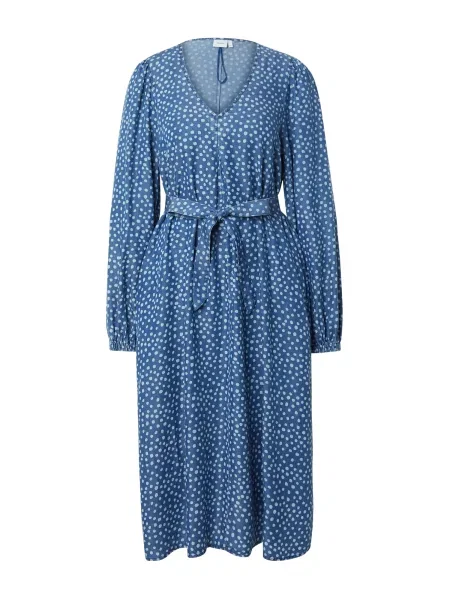 NÜMPH Šaty NUVILNA denim / svetlomodrá modrá