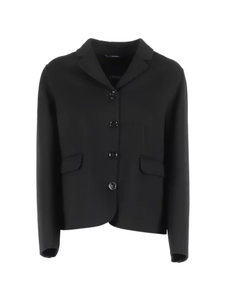 Geacă 's Max Mara de lână negru