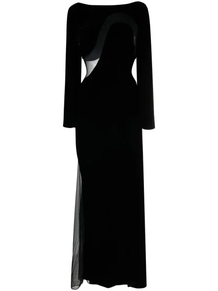 Rochie Tom Ford de catifea negru