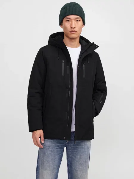 JACK & JONES Funkcionális dzseki fekete