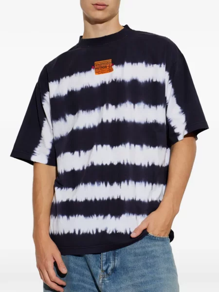 Μπλούζα Balenciaga με σχέδιο γραβάτες μαύρο