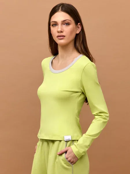 Джемпер Leinle зелений