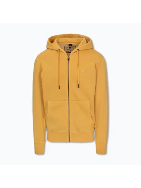 Tricou cu glugă și Pitbull Lancaster 2 pentru bărbați spălat galben