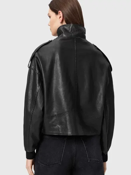 Шкіряна куртка AllSaints LOWDEN
