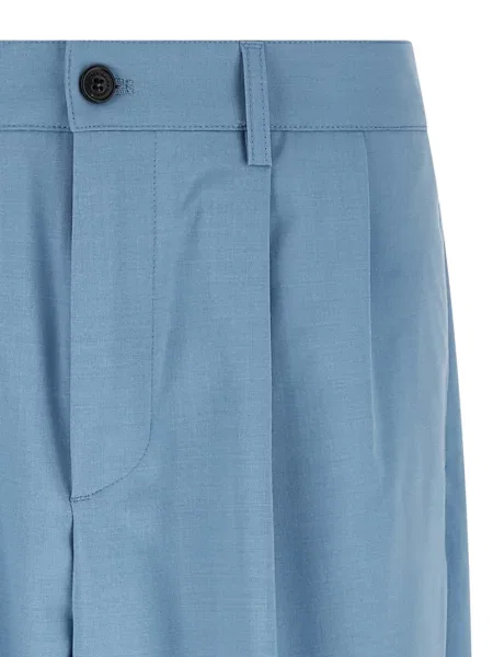 Pantaloni Department 5 plisate albastru