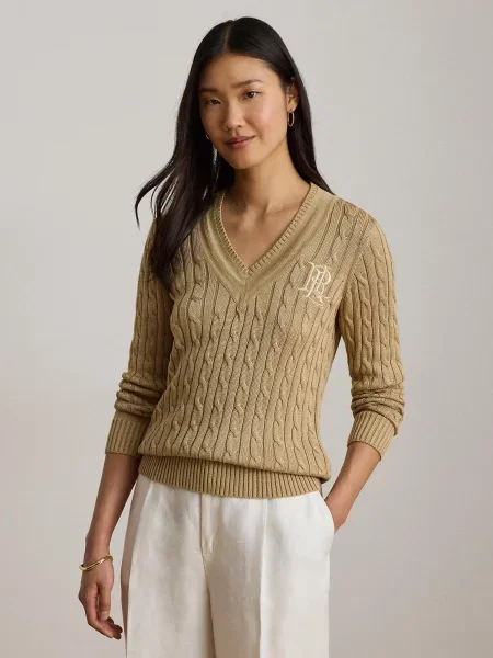Lauren Ralph Lauren Pulover MEREN kamela bež