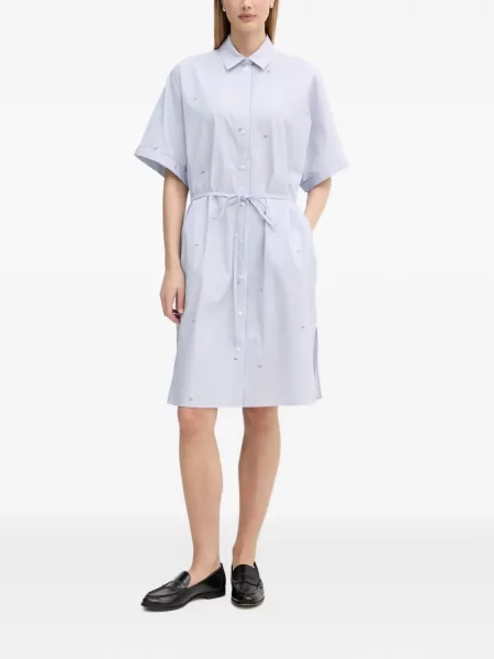 Cu centură rochie tip cămașă Joop! albastru