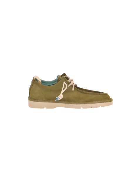 Sneakersy Panchic zamszowe zielone