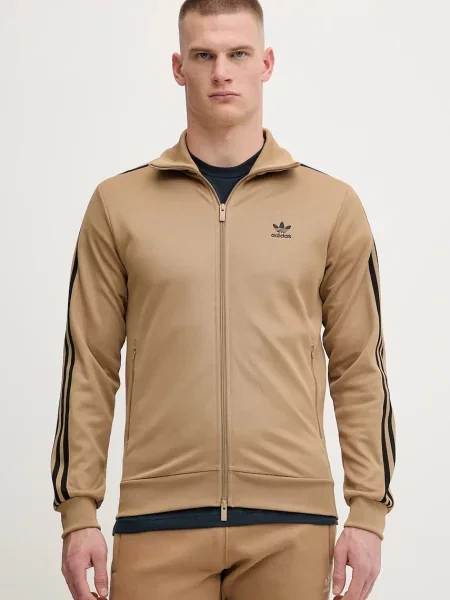 Dukserica adidas Originals Classic TT s aplikacijom zelena