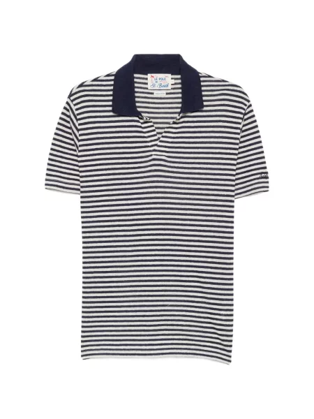 Scurt tricou Mc2 Saint Barth albastru