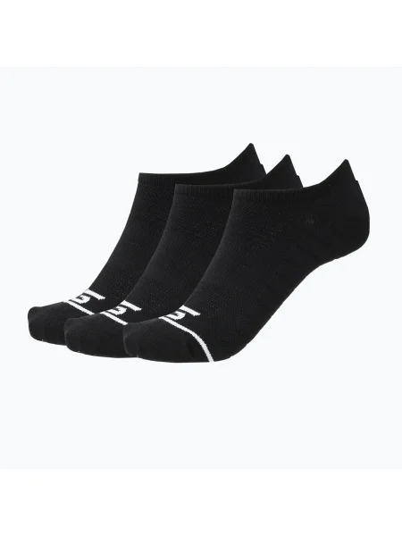Șosete pentru bărbați SKECHERS Terry No Show 3 pary black negru