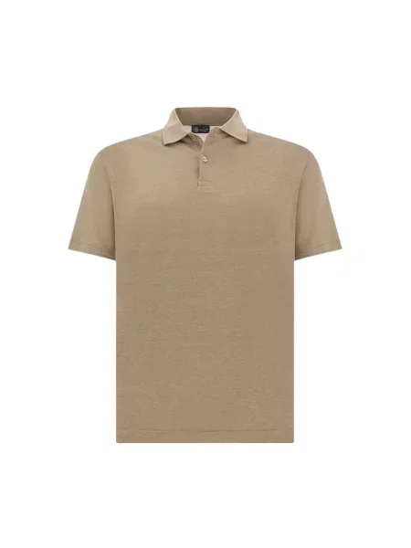 Koszulka polo Paul & Shark beżowa