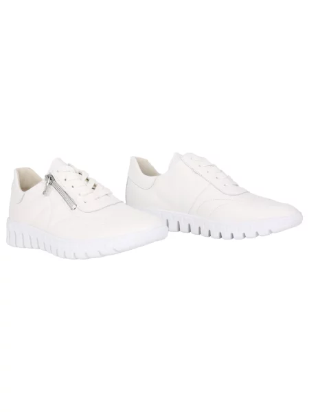 Sneakersy Waldläufer skórzane białe