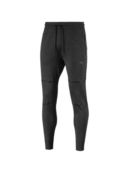 Pantaloni Puma alergare cu autograf gri