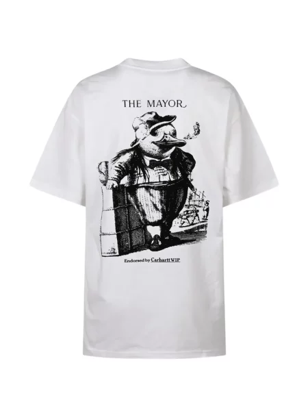 Тениска Carhartt Wip бяло