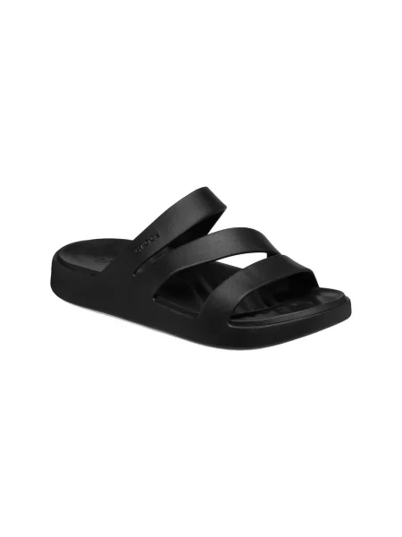 Papucs Crocs Getaway Strappy Sandal W Black fekete