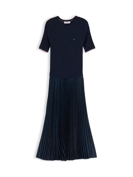 TOMMY HILFIGER Rochie tricotat bleumarin