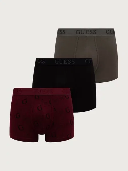 Guess bokserki dopasowane z JOE czarne