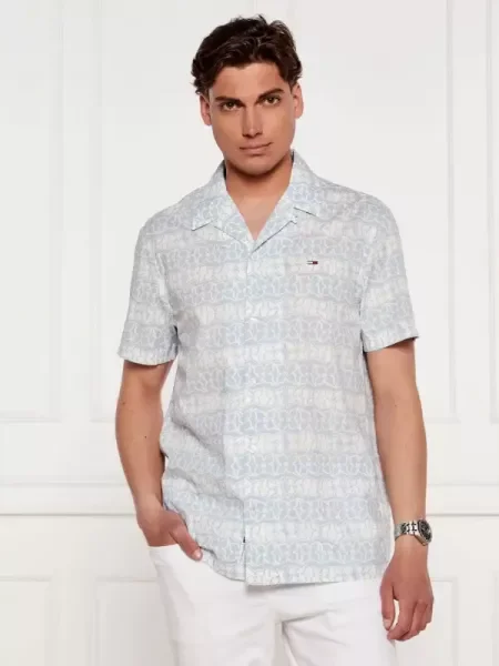 Tommy Jeans Cămașă albastru