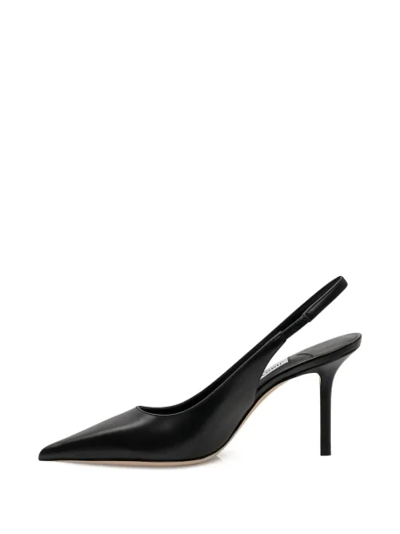 Pantofi cu toc Jimmy Choo slingback negru