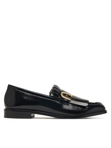 Loafersy Furla čierna